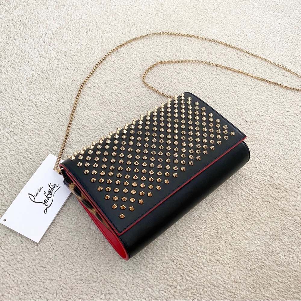 NEW Louboutin Paloma clutch